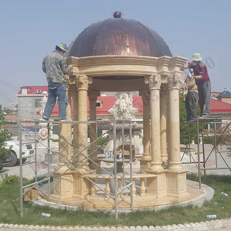 歐式景觀涼亭，歐式大理石涼亭，歐式柱子亭子