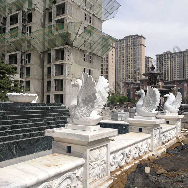 石雕噴泉，石雕天鵝噴泉，大理石天鵝噴泉2.jpg