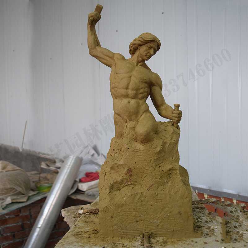 自我雕刻，雕刻自我，自我雕刻雕塑