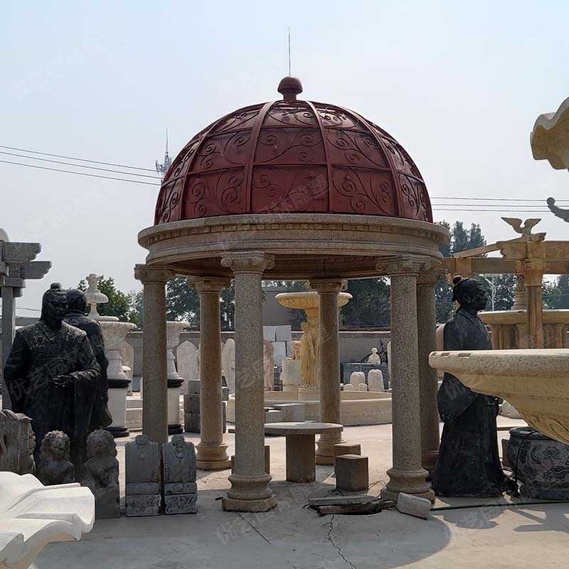 景觀涼亭雕塑，景觀雕塑定制